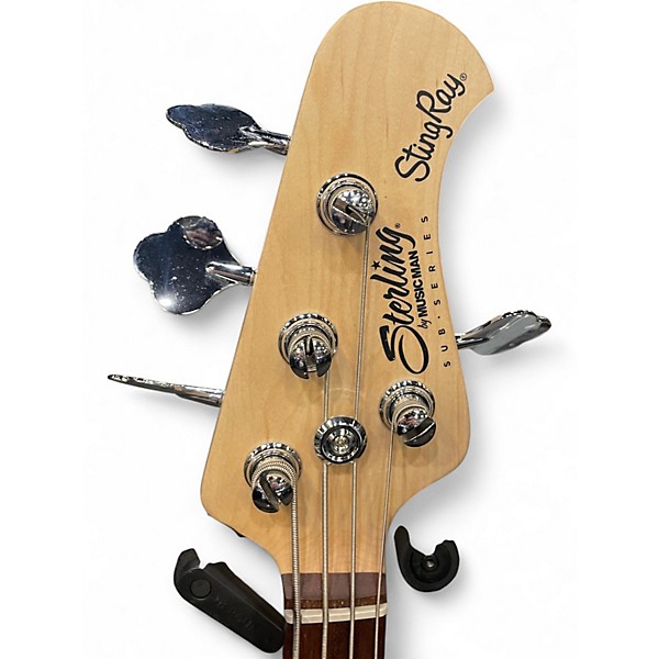 Used Sterling by Music Man Sting Ray Bass 4 String Mahogany Electric Bass Guitar