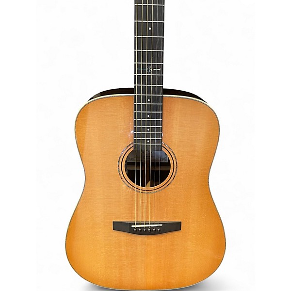 Used Alvarez LD70E Natural Acoustic Electric Guitar