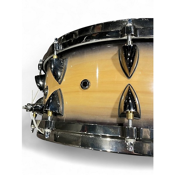 Used Orange County Drum & Percussion 6X14 Maple Snare Black Fade Drum