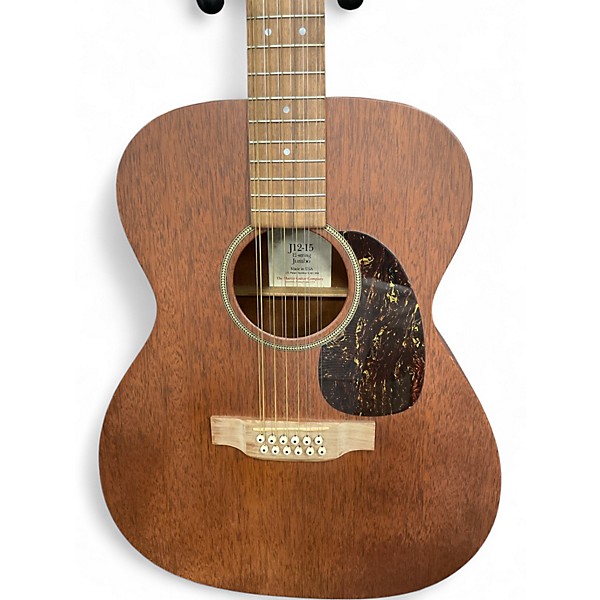 Used Martin J12-15 mahagony 12 String Acoustic Guitar