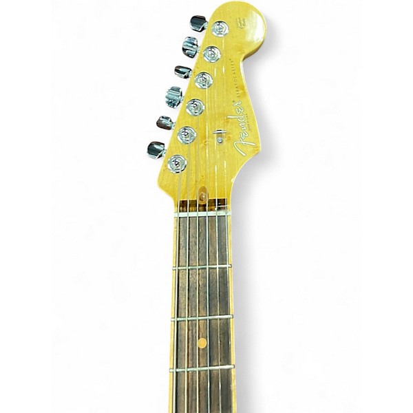 Used Fender Fender Select Stratocaster Exotic Quilt Ice Tea Solid Body Electric Guitar
