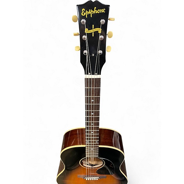 Used Epiphone INSPIRED BY GIBSON 1942 BANNER CUSTOM J45 Vintage Burst Acoustic Electric Guitar