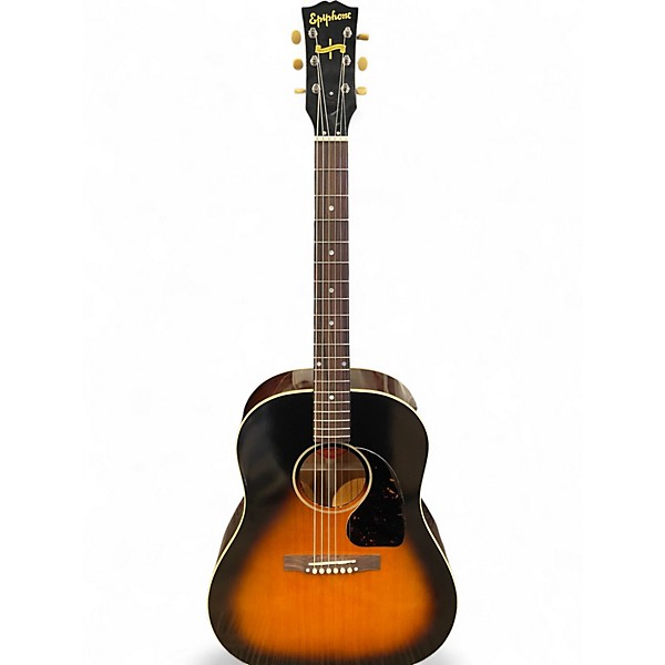 Used Epiphone INSPIRED BY GIBSON 1942 BANNER CUSTOM J45 Vintage Burst Acoustic Electric Guitar