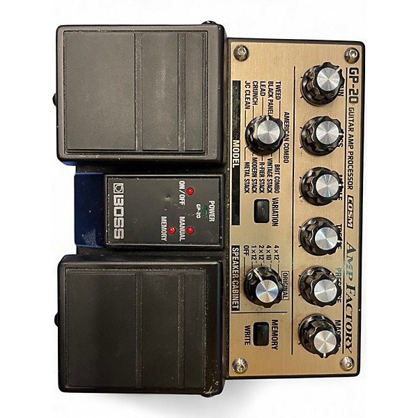 Used BOSS GP20 Effect Pedal