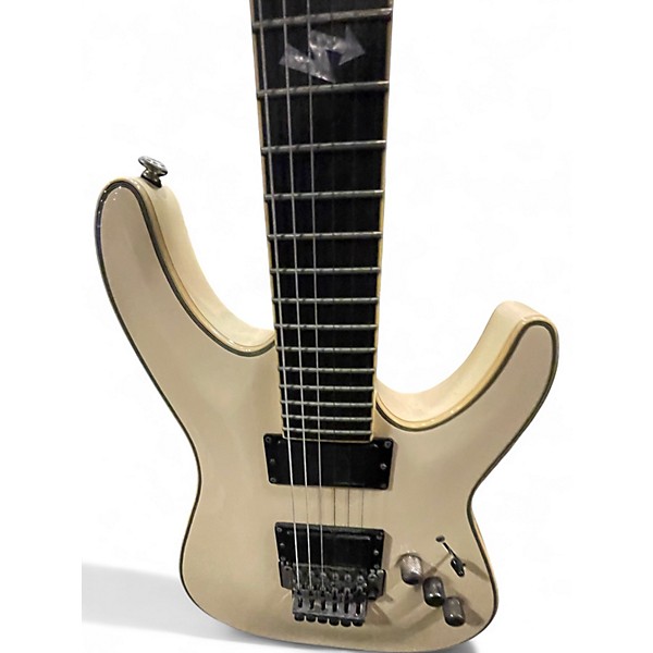 Used 2006 Schecter Guitar Research Blackjack ATX Antique White Solid Body Electric Guitar