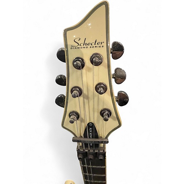 Used 2006 Schecter Guitar Research Blackjack ATX Antique White Solid Body Electric Guitar