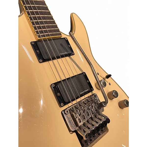 Used 2006 Schecter Guitar Research Blackjack ATX Antique White Solid Body Electric Guitar