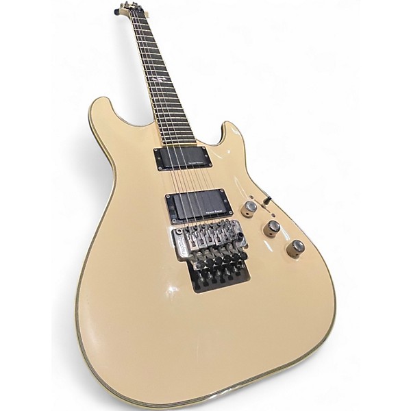 Used 2006 Schecter Guitar Research Blackjack ATX Antique White Solid Body Electric Guitar
