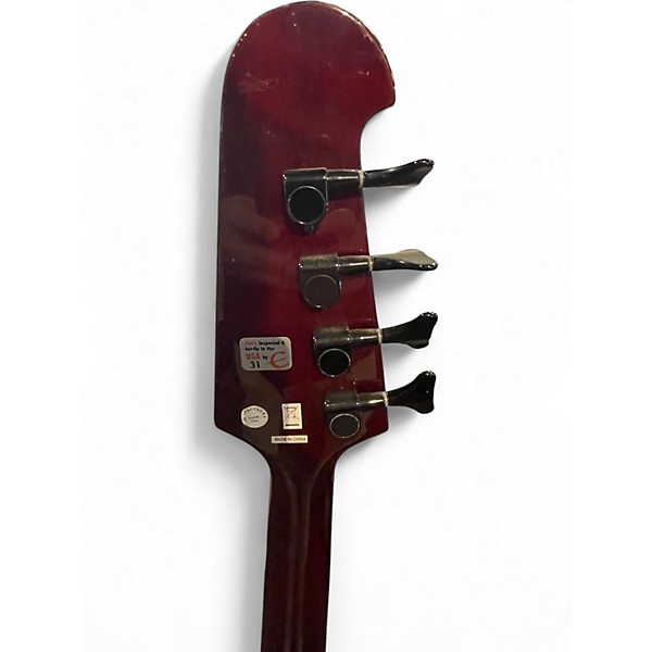 Used 2012 Epiphone Firebird bass 2 Color Sunburst Electric Bass Guitar