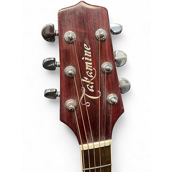 Vintage 1992 Takamine FP325SCR Amber Acoustic Electric Guitar