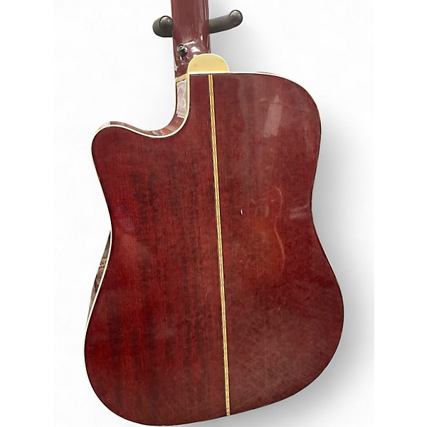 Vintage 1992 Takamine FP325SCR Amber Acoustic Electric Guitar