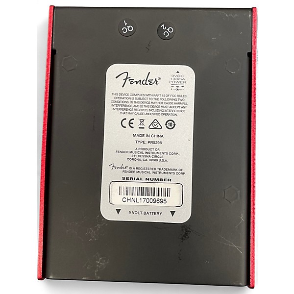 Used Fender SANTA ANA Effect Pedal