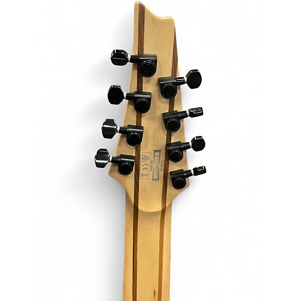 Used Ibanez TAM10 Tosin Abasi Signature 8 String white Solid Body Electric Guitar