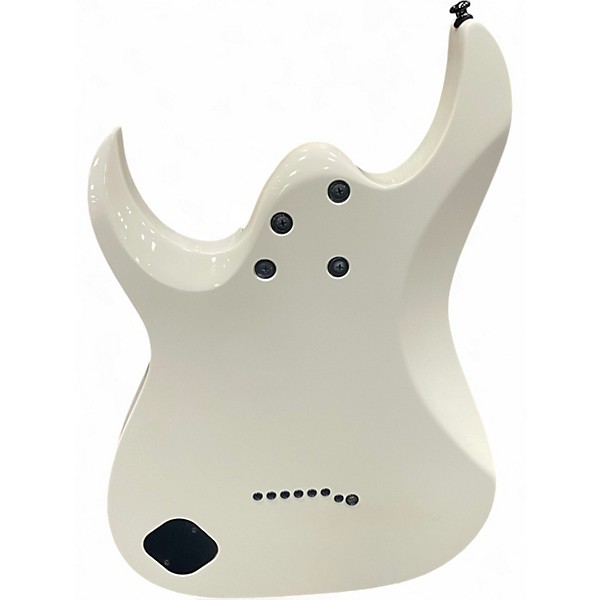 Used Ibanez TAM10 Tosin Abasi Signature 8 String white Solid Body Electric Guitar