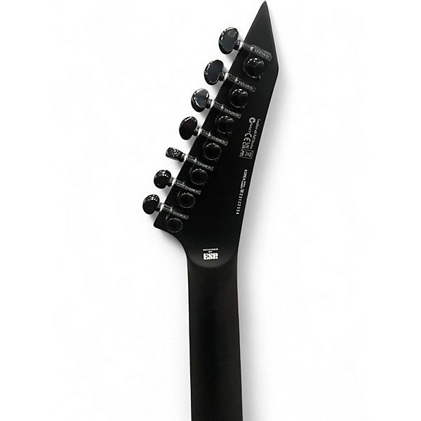 Used ESP ltd arrow 1007b Black Solid Body Electric Guitar