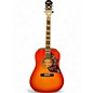 Used Epiphone Hummingbird Pro 2 Color Sunburst Acoustic Electric Guitar thumbnail