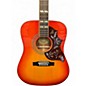 Used Epiphone Hummingbird Pro 2 Color Sunburst Acoustic Electric Guitar