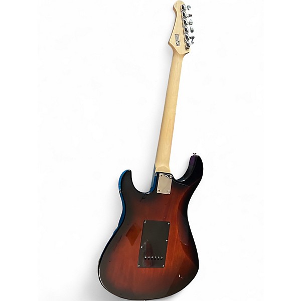 Used Yamaha Pacifica 2 Color Sunburst Solid Body Electric Guitar
