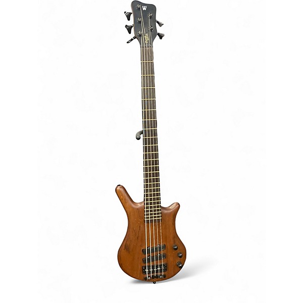 Used 2007 Warwick Thumb 5 String Bolt-On Brown Electric Bass Guitar