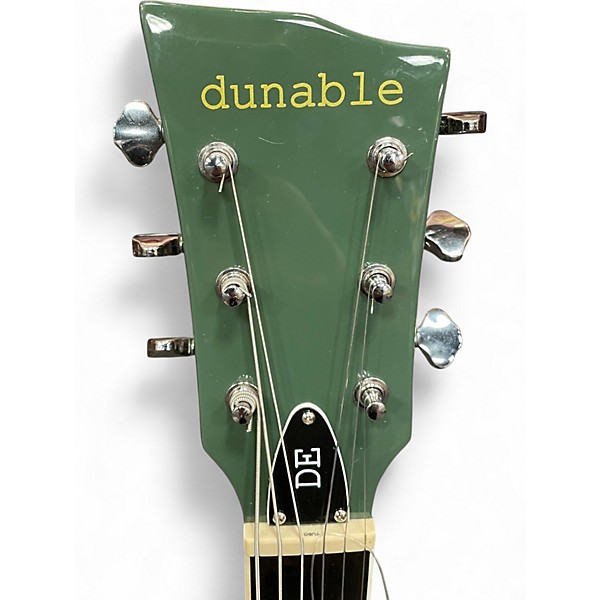 Used Dunable Guitars DE Green Solid Body Electric Guitar