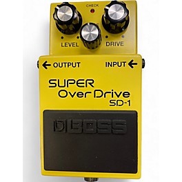 Used BOSS SD1 Super Overdrive Effect Pedal