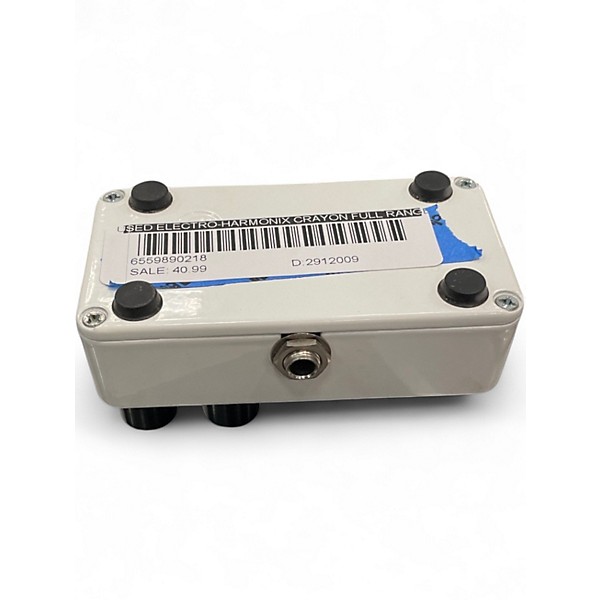 Used Electro-Harmonix Crayon Full Range Overdrive Effect Pedal