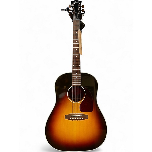 Used Gibson J45 Custom 2 Tone Sunburst Acoustic Guitar