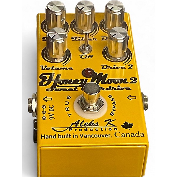 Used Aleks K Production Honey Moon 2 Sweet Overdrive Effect Pedal
