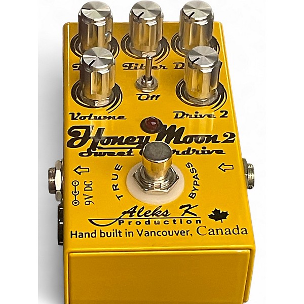 Used Aleks K Production Honey Moon 2 Sweet Overdrive Effect Pedal