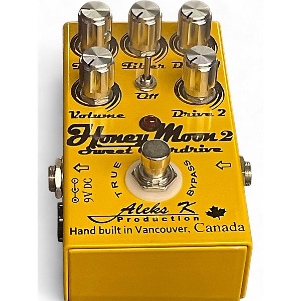 Used Aleks K Production Honey Moon 2 Sweet Overdrive Effect Pedal