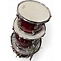 Vintage 1960s Rogers 3 Piece Holiday Outfit Red Sparkle Drum Kit