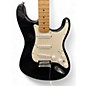 Used 2000s Fender Stratocaster BLACK Solid Body Electric Guitar