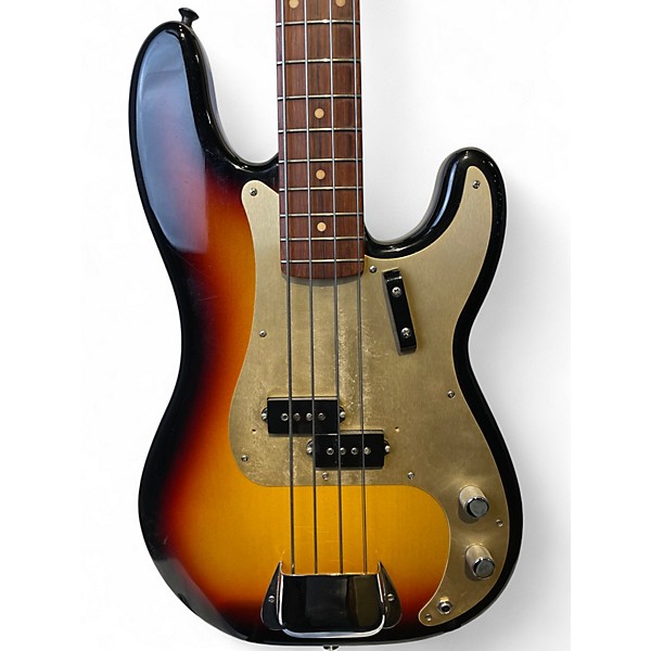 Used 2002 Fender Custom Shop 1959 Precision Bass NOS Sunburst Electric Bass Guitar