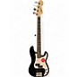 Used Squier Mini Precision Bass Black Electric Bass Guitar thumbnail