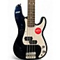 Used Squier Mini Precision Bass Black Electric Bass Guitar