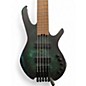 Used Cort Space 5 Green Electric Bass Guitar