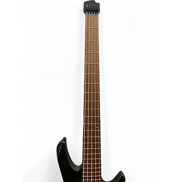 Used Cort Space 5 Green Electric Bass Guitar
