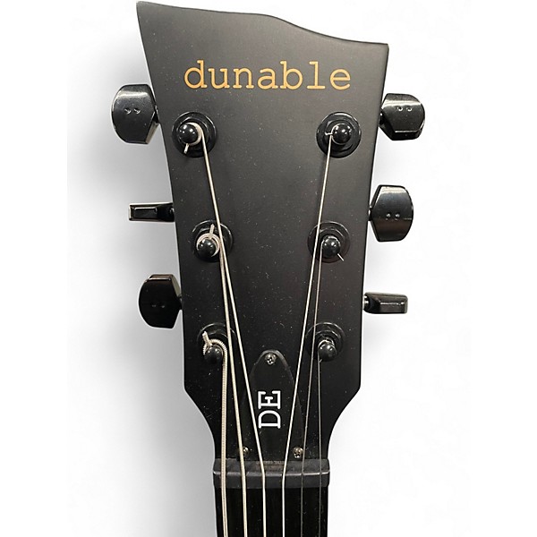 Used Dunable Guitars Yeti Black Solid Body Electric Guitar