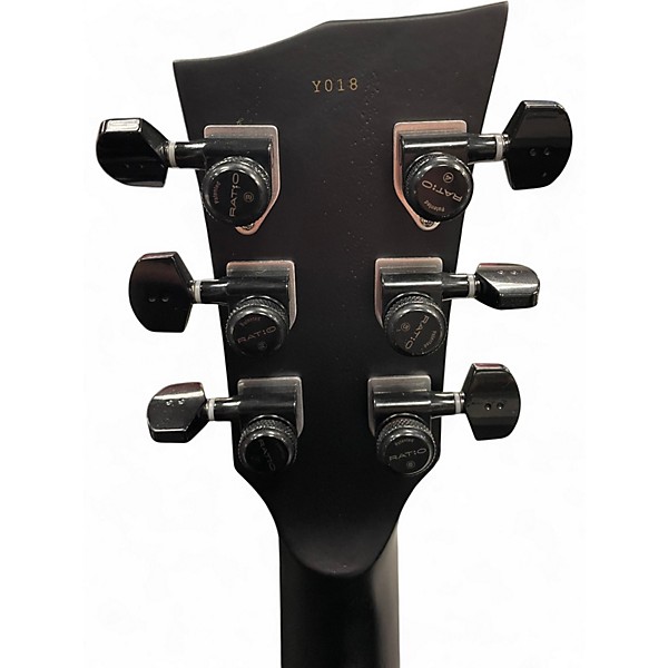 Used Dunable Guitars Yeti Black Solid Body Electric Guitar