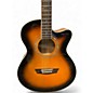 Used Washburn EA15 Sunburst Acoustic Electric Guitar