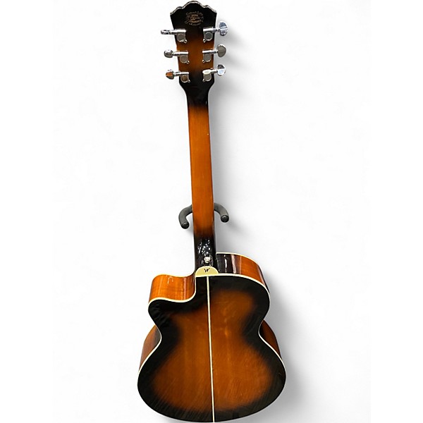 Used Washburn EA15 Sunburst Acoustic Electric Guitar