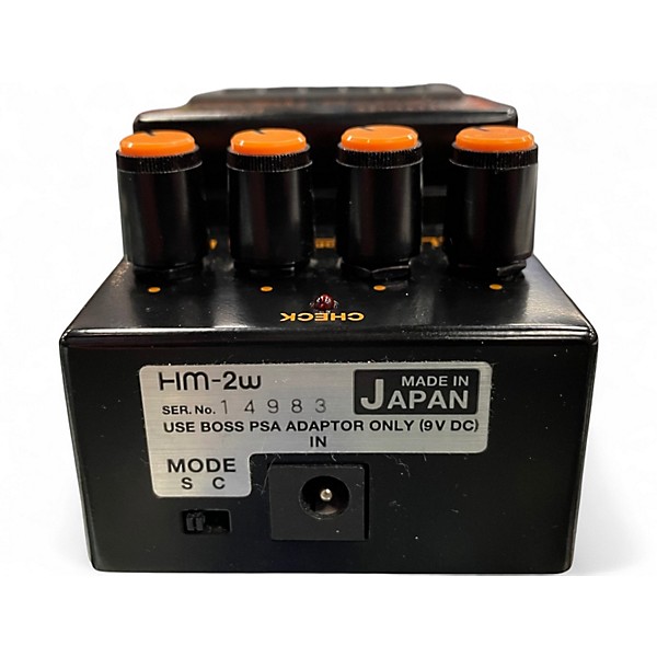 Used BOSS HM2W  Effect Pedal