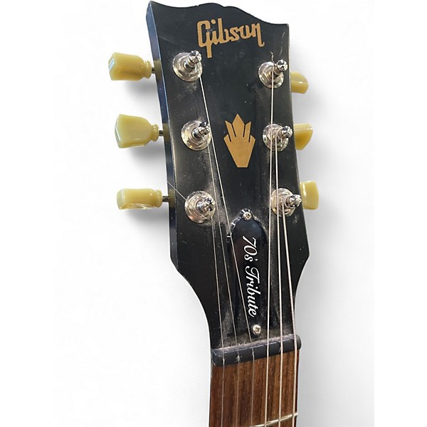 Used Gibson 1970S Tribute SG Special Left Handed Brown Electric Guitar