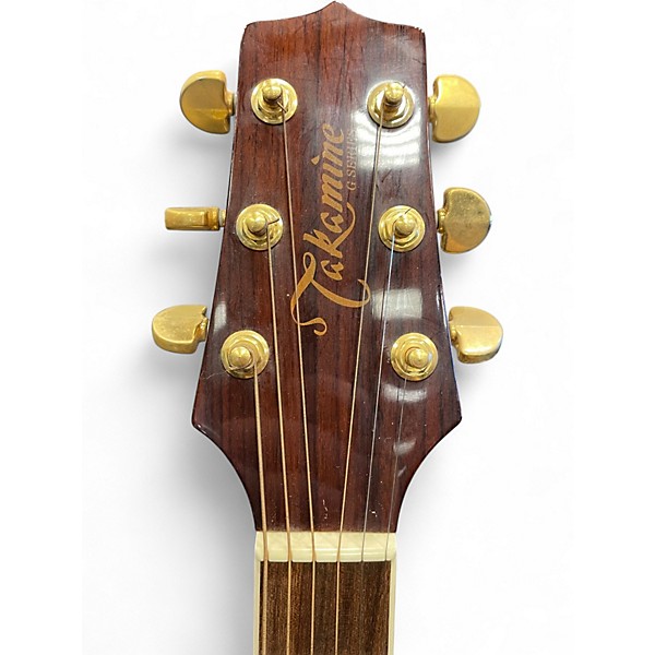 Used Takamine EG334SC Natural Acoustic Electric Guitar