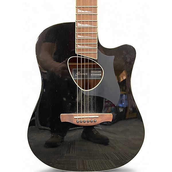 Used Ibanez ALT30 Altstar Black Acoustic Electric Guitar