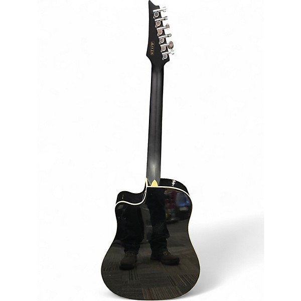 Used Ibanez ALT30 Altstar Black Acoustic Electric Guitar
