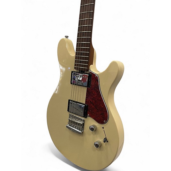 Used 2019 Sterling by Music Man Valentine Trans Buttermilk Solid Body Electric Guitar