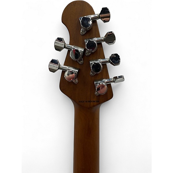 Used 2019 Sterling by Music Man Valentine Trans Buttermilk Solid Body Electric Guitar