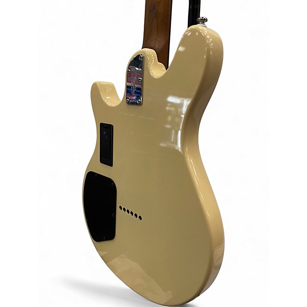 Used 2019 Sterling by Music Man Valentine Trans Buttermilk Solid Body Electric Guitar