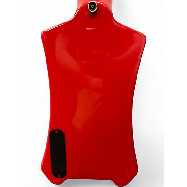 Used Burnside Street Bass Red Electric Bass Guitar